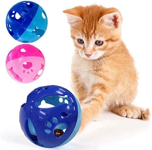 4 pc šareni zvona kuglice mačke mačene igračke kućni ljubimci Veliki interaktivni psi psi