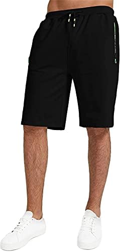 Muške ležerne vučne kratke hlače Ljetne elastične struk plaže Place Pješačke putovanja Golf kratke hlače sa džepovima sa patentnim zatvaračem
