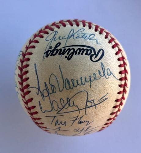 1996. San Diego Padres tim potpisao je bejzbol-29 Sigs-Gwynn / Hoffman JSA pismo - autogramirani bejzbol
