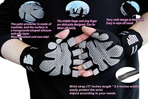 Rukavice za teretanu za dizanje tegova za muškarce & amp; žene-najbolje rukavice za vježbanje sa podrškom za zapešće-rukavice za vježbanje