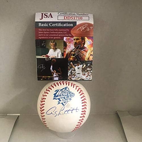 Andy Pettitte New York Yankees potpisao je auto 1999 Svjetski serija Baseball JSA DD51710