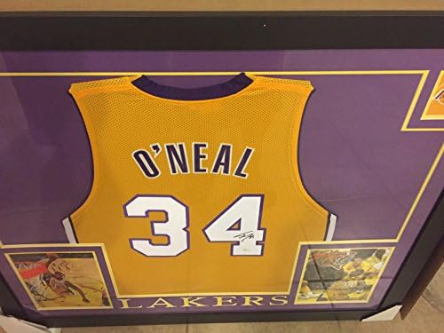 LAKERS SHAQUILLE O'Neal potpisan dres