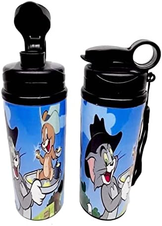 Tom & Jerry Ispiši bakrenu bocu za piće Bakrena boca za vodu Piće više otporno na propuštanje bakrene vodene plovilo vrhunske bakrene boce sa dizajnom otpornosti na curenje od strane Ornate International.