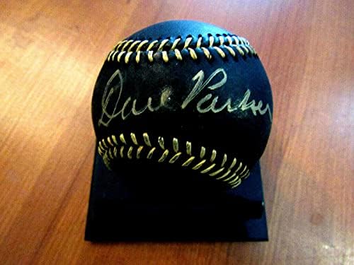 Dave Parker MVP Pittsburgh Pirates Reds A's potpisan auto crni oml bejzbol JSA - autogramirani bejzbol