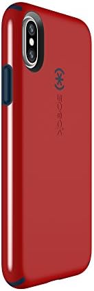 Speck proizvodi Candyshell futrola za mobitel za iPhone XS / iPhone X - tamno mak crveno / duboko more plavo