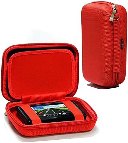 Navitech Red Hard GPS torbica kompatibilna sa Garmin dezl 580 LMT-s 5-inčnim GPS kamionom