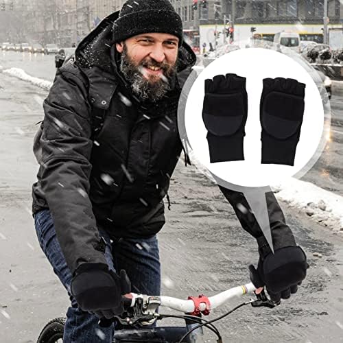 Besplatne konvertibilne rukavice sa ekranom osetljivim na dodir bez prstiju: vanjske vodootporne rukavice za snijeg otporne na vjetar