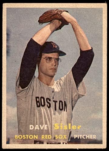 1957.Pod 56 Dave Sisler Boston Red Sox VG + Red Sox