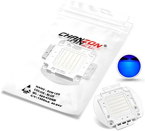 CHANZON Led čip velike snage 50W plavi Super svijetli intenzitet SMD Cob komponente emitera svjetla dioda 50 W sijalica lampa perle