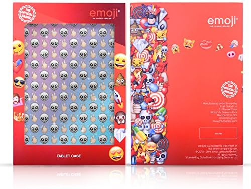 Dizajni za glavu Službeno licencirani Emoji® Food uzorci kožne knjige Novčani poklopac poklopca Kompatibilan sa Apple iPad 10.9