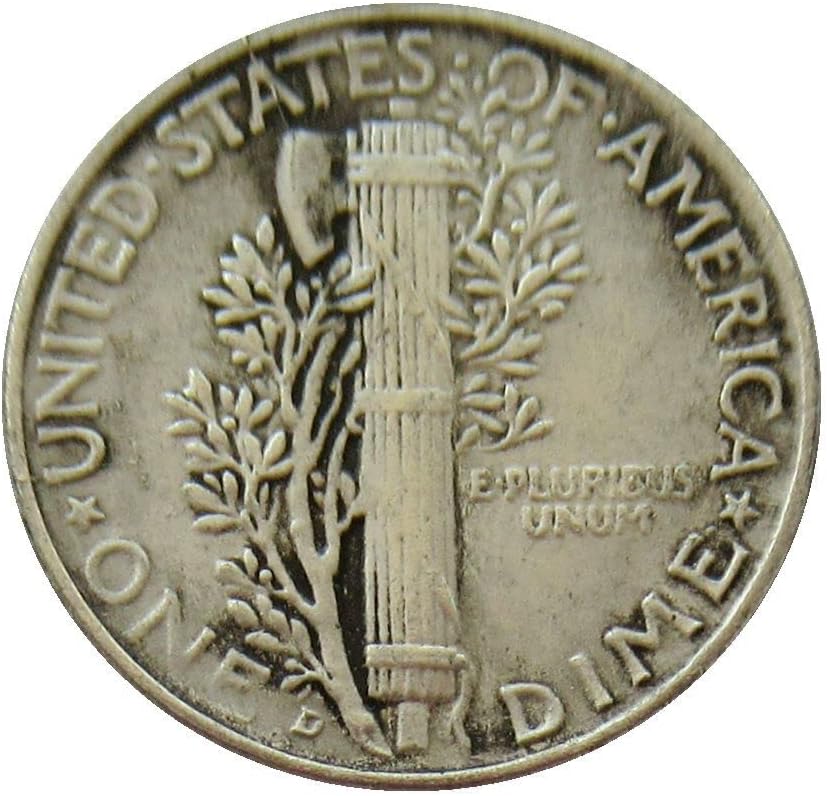 US 10 CENT 1921 Srebrna replika prigodni kovanica