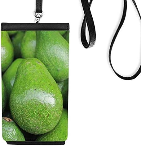 Svježa voća slika Fotografija Telefon novčanik torbica Viseće mobilne torbice Crni džep