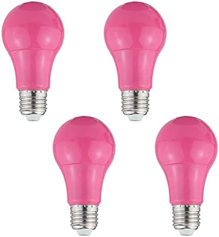 A19 LED roze sijalice, 7W E26/E27 osnovna LED roze svetla, dekorativna sijalica za dekoraciju zabave, veranda, kućna rasveta, praznična