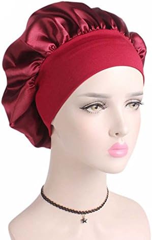 Kapa šešica Ženska kapa za kosu saten sa satenskim čvrstim širokim obodom hemoterapijskim kokomenom base baseball kapice za sve mrežne