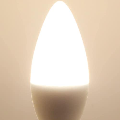 comzler tip B LED sijalica E12 mala baza, 4000k prirodna dnevna svjetlost kandelabra LED sijalice, 60 W ekvivalentni luster E12 LED