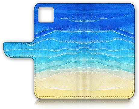 za iPhone 11, dizajniran poklopac futrole za telefon sa preklopnim novčanikom, A21902 Summer Blue Sea Beach 21902