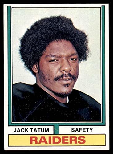 1974 TOPPS 14 Jack Tatum Oakland Raiders Ex / MT + Raiders Ohio st