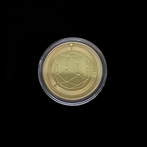 Challenge Coin Quantum novčića Virtualni komemorativni novčić novčića Bitcoin antikni kopija kovanica kovanica za obnavljanje kovanica