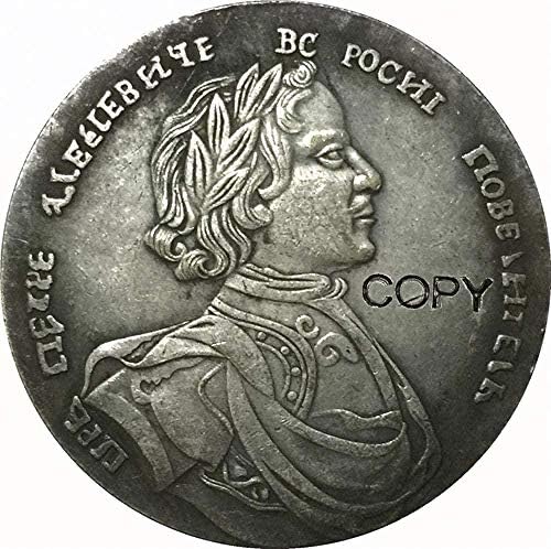 Challenge Coin 1714 Peter i Rusija Kovanice Kopirajte za kućnu sobu kolekcija kolekcija uredske kovanice