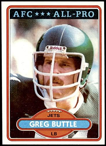 TOPPS 1980 340 All-Pro Greg Buttle New York Jets NM / MT Jets Penn St