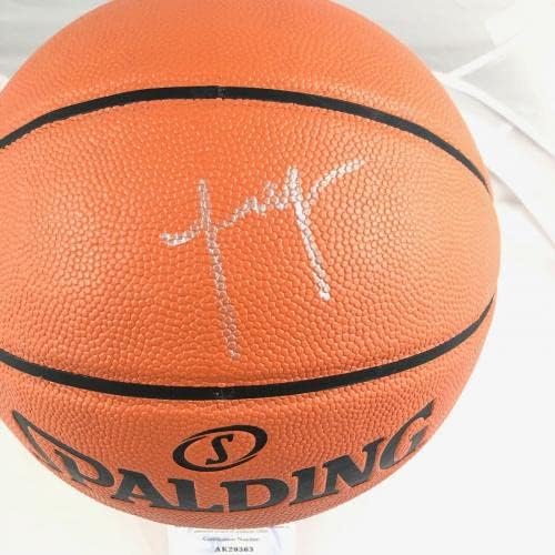 Jalen Green potpisao košarka PSA / DNK Houston rakete autografirane - autogramirane košarke