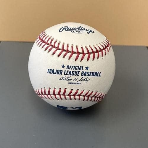Evan Longoria 2008 Al Istok Potpisan OMLB bejzbol auto w b & e hologram - autogramirani bejzbol