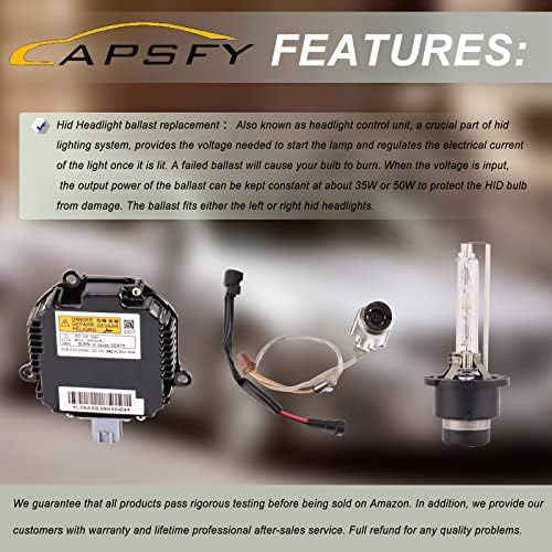 APSFY-zamjena 28474-89904 28474-8991A，Xenon HID upravljačka jedinica balasta farova W/D2S sijalica i modul za paljenje，kompatibilno