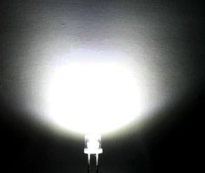 1000kom x 5mm Flat Top bijeli Blic LED svjetlo