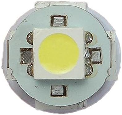 AKDSteel 10x LED zamjene za malibu pejzažno svjetlo 5 Led / SMD po sijalici 194 T10 T5 Klinasta baza hladno bijela 12V Dc 1407ww