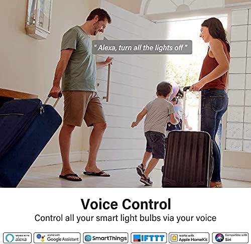Sengled Smart LED sijalica BR30 paket sa svijećom koja mijenja boju, potrebna je Zigbee Smart Hub, pametne sijalice koje rade sa Alexa & Google Home