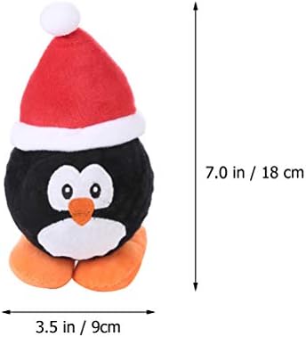 Abaodam Pet Theeth Toy Lijepa pingvina plišana igračka ugrađena - u TPR kuglični igrački materijal koji se koriste za slavlje Božić