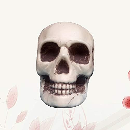 Luoem dekoracija zastrašujuća Halloween Plastična Lobanja rekviziti Realistični kostur glava statua Halloween dekori ukrasi