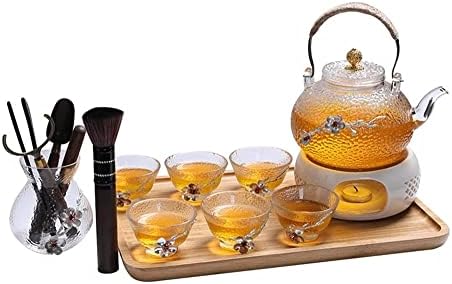 Biljni čaj sa filtrom zdravlja cvijeća časnog čajnog čajnog grijanja čaj štednjak restoran voće čajnik čajnika