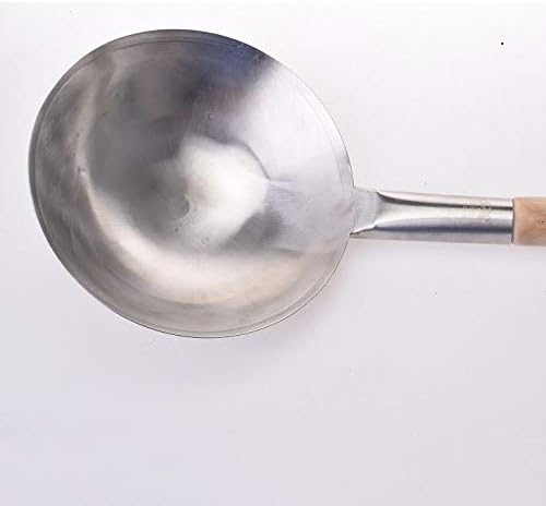 GYDCG debeli veliki lonac kutlača od nerđajućeg čelika kuvar kuvanje wok velika kašika za supu kuhinjski lonac za prženje ljuska restoran