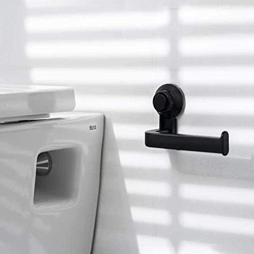 SMLJLQ Kuhinja kupatilo WC držač papira Učer za skladištenje usisne čaše Zidni nosač za uklanjanje nosača za postavljanje roleta ili