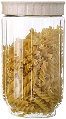 Rezervoar za skladištenje zapečaćenih žitarica Jar M Plastic Snacks Domaćinstvo Kuhinja transparentan Housekeeping & Organizatori