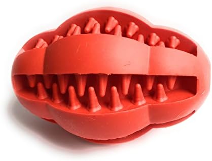 Gricble Pet proizvodi Zdravi zubi Interaktivni psečki igračka žvaka, crvena