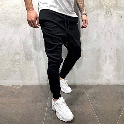 Muške elastične struke harem hlače Jogger Stretchy Duksevi hip hop nacrtavanje individualnosti muške fit torbeste pantalone