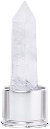 Kiara Crystal Elixir boca | 16oz Prirodna boca vode za vodu za izradu kristalnog infuziranja Gemwater | Uključuje premium iscjeljujuću