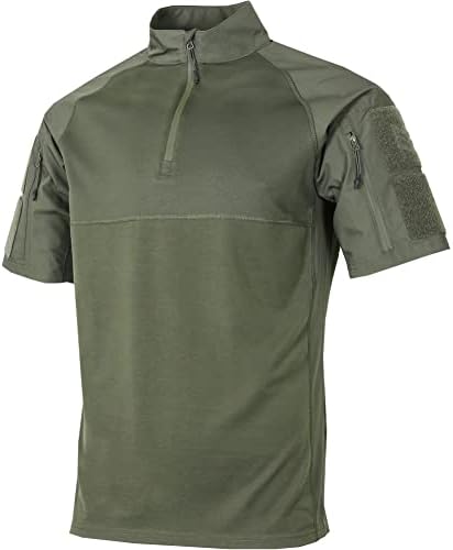 Mission Made Combat Shirt vojni taktički kratki rukav 1/4 Zip za muškarce