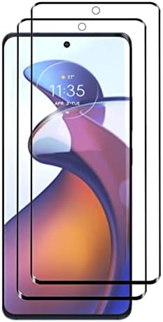 AISELAN za Motorola Moto Edge 30 Fusion 3d zakrivljeni zaštitnik ekrana, [2 kom] 3D puna pokrivenost HD jasno kaljeno staklo za ekran