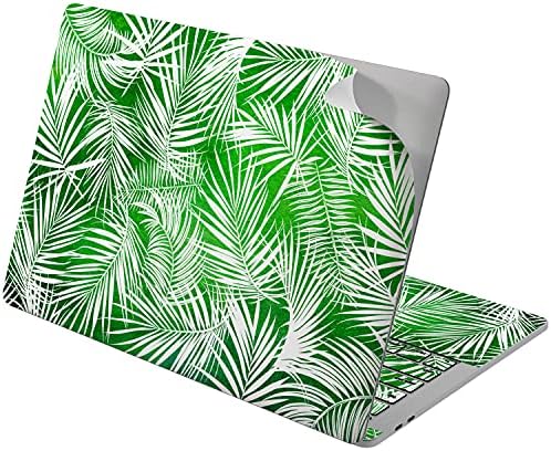 Lex alterna vinilna koža kompatibilna s MacBook zrakom 13 inčni Mac Pro 16 Retina 15 12 2020 2019 2018 Tropičke biljke zeleni palmi