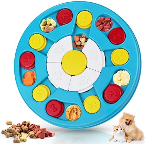 Joansan Dog Puzzle igračke, igračke pse, igračke za obogaćivanje pasa za štenad mentalno poticaj liječenje dozator za pse zagonetke