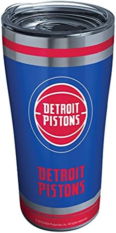 Tervis Triple Wided NBA Detroit klipovi izolirani šalica za tuliranje drži pića hladno i vruće, 20oz - nehrđajući čelik, šničnjak