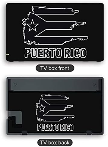 Resist Boricua Portoriko Zastava Switch skin Sticker Pretty Pattern Full Wrap skin Protector Slim Cover Sticker kompatibilan sa Switch