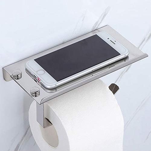 Genigw papir ručnik ručnika izrađen od nehrđajućeg čelika s poliranim srebrnim obloženim i papirnim dizajnom za kupaonicu