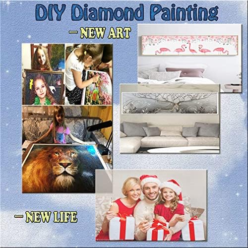Dijamantni setovi za odrasle, šumski pejzažni dijamant Art Kids početnik DIY 5D boja po brojevima, velika puna bušilica okrugla Diamond